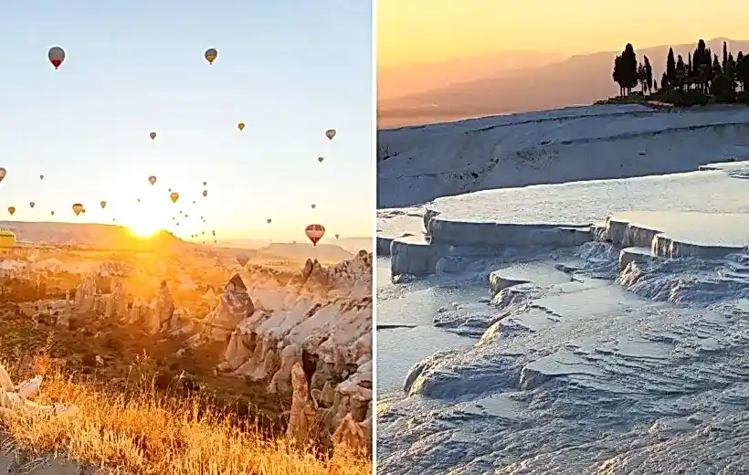 4 Days Cappadocia and Pamukkale Tour